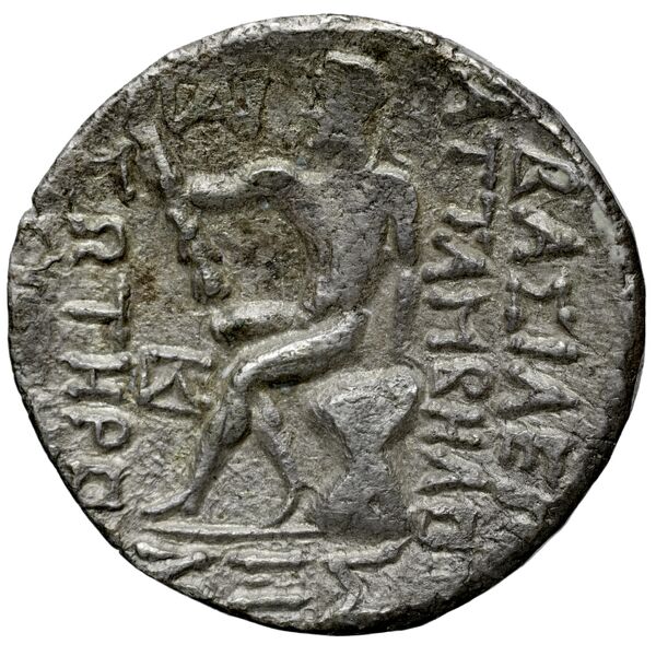 Attambelus I of Characene Charax Spasinou BMC Characene pl. 55, 10-14, реверс, bnf-iris