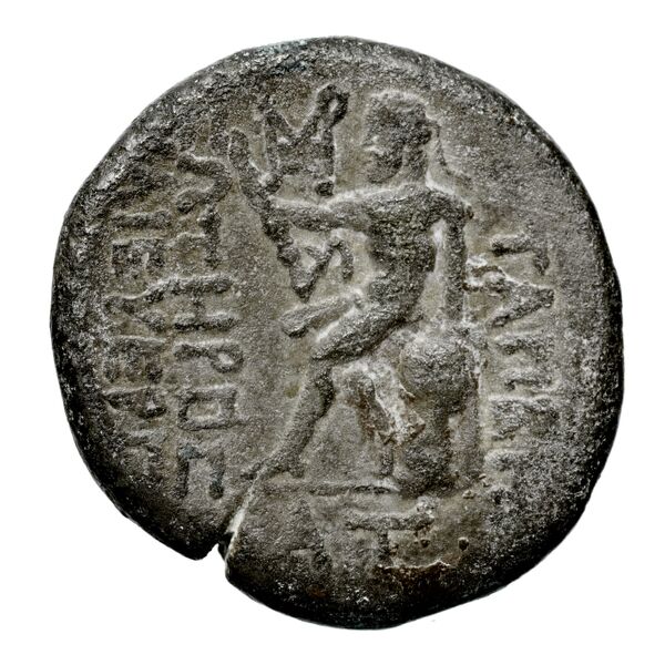 Attambelus II of Characene Charax Spasinou BMC Characene pl. 43, 4-6, реверс, bnf-iris