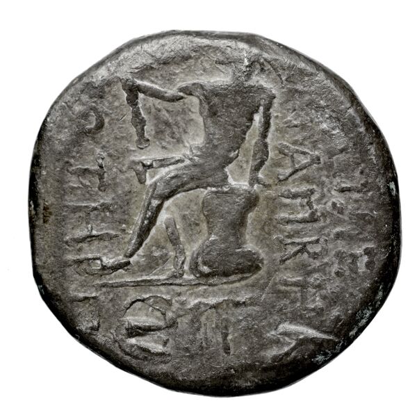 Attambelus II of Characene Charax Spasinou BMC Characene pl. 43, 4-6, реверс, bnf-iris