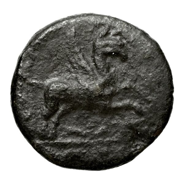 Teos Kinns 1980 Period III, AE 13, аверс, bnf-iris