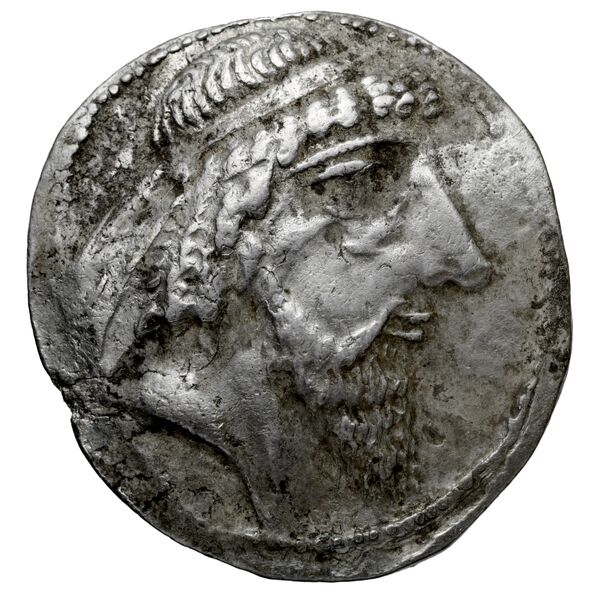 Tiraeus II of Characene Charax Spasinou BMC Characene pl. 43, 2, аверс, bnf-iris