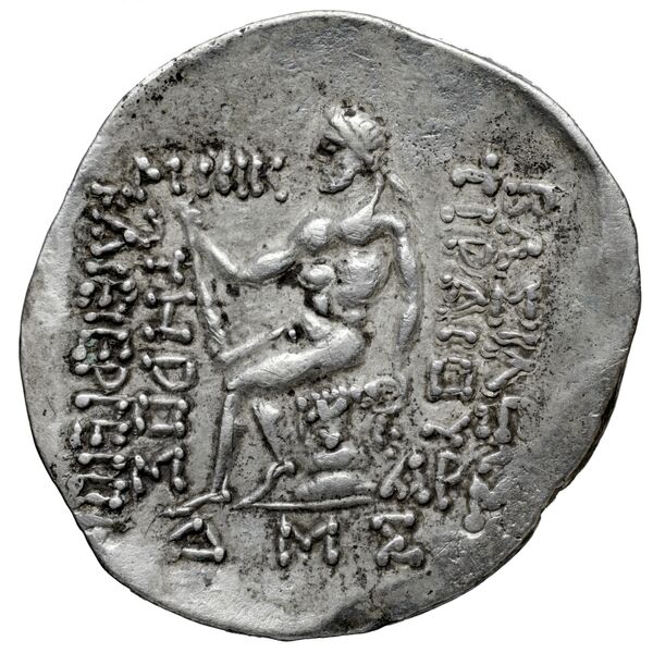 Tiraeus II of Characene Charax Spasinou BMC Characene pl. 43, 2, реверс, bnf-iris