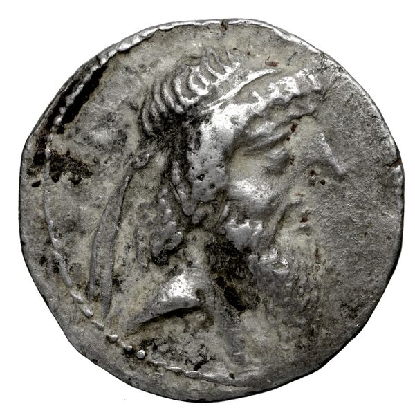 Tiraeus II of Characene Charax Spasinou BMC Characene pl. 43, 2, аверс, bnf-iris