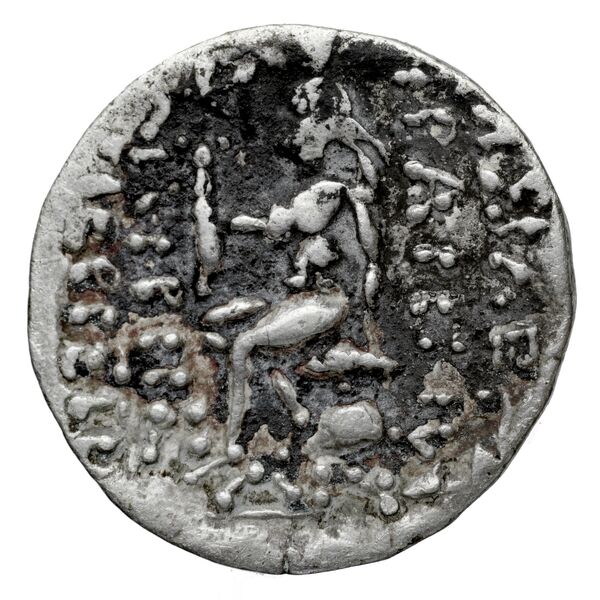 Tiraeus II of Characene Charax Spasinou BMC Characene pl. 43, 2, реверс, bnf-iris