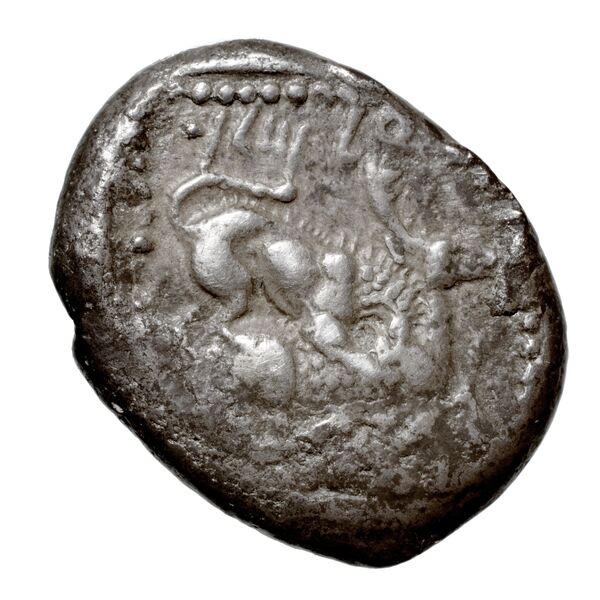 Baalmelek II of Citium Citium BMC Citium 29-48, реверс, bnf-iris