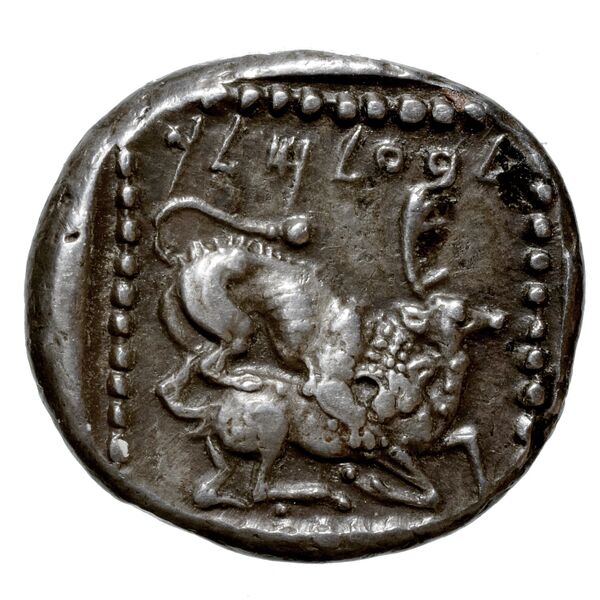 Baalmelek II of Citium Citium BMC Citium 29-48, реверс, bnf-iris