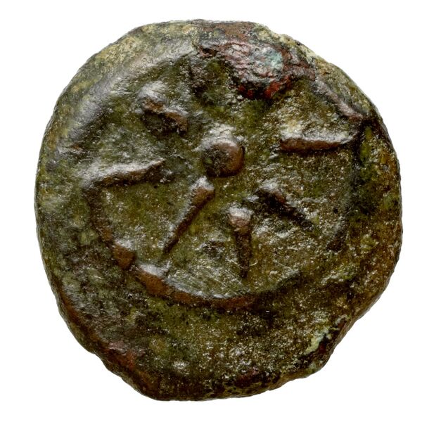 Alexander Jannaeus Jerusalem Hendin 2010 1150-1154, реверс, bnf-iris