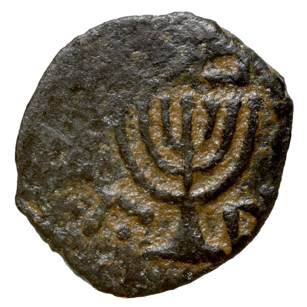Antigonus II Mattathias Jerusalem Hendin 2010 1163, аверс, bnf-iris