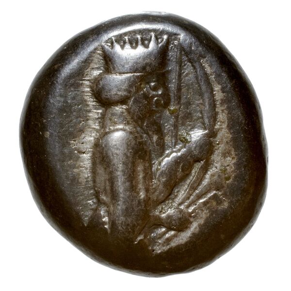 Sardis Carradice 1987 Type I siglos, аверс, bnf-iris