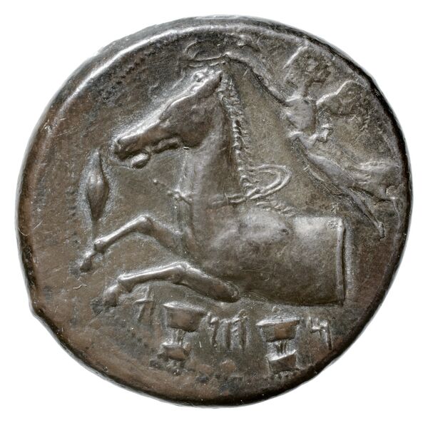 Carthaginian Empire Carthage Jenkins 1974 Carthage series 1, 1-37, аверс, bnf-iris