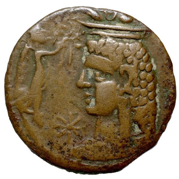 Cossura SNG Copenhagen Cossura 449, obverse, bnf-iris
