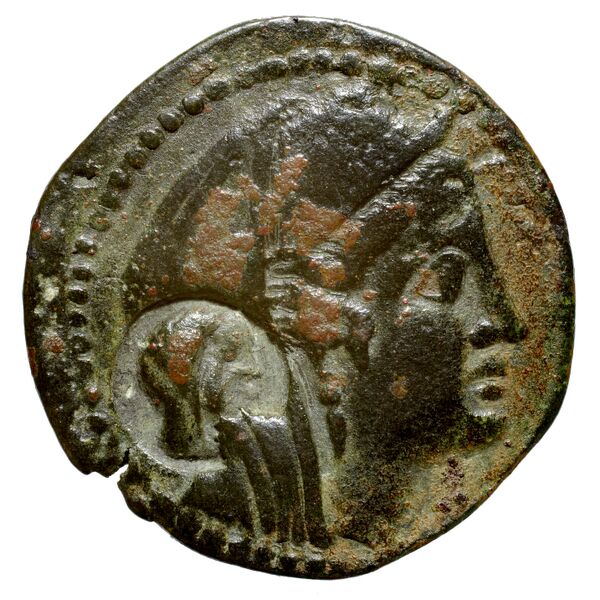 Melita Calciati 1987 2-3, аверс, bnf-iris