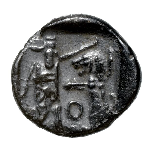 Baalshillem II, King of Sidon Sidon Elayi 2004 IV.1.3, реверс, bnf-iris