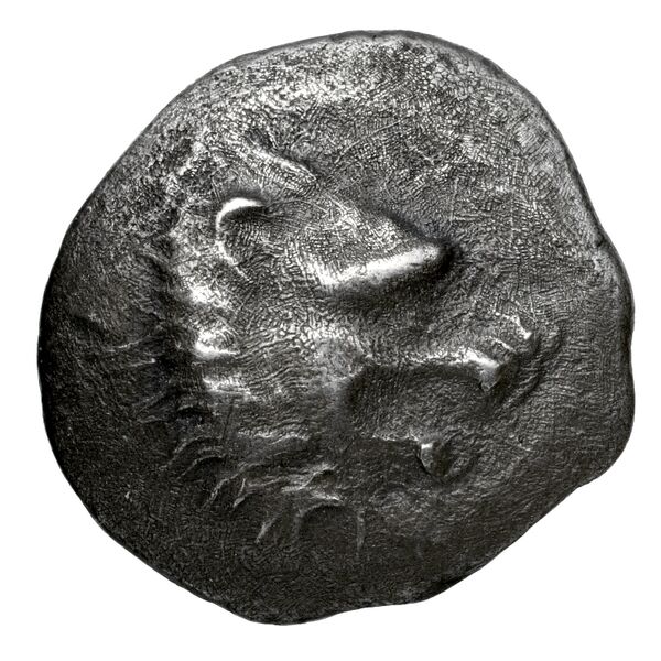 Mausolus of Caria Xanthus Hoff 2017 M307, аверс, bnf-iris