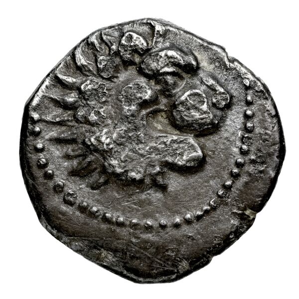Rhoikos of Amathus Amathus BMC Amathus 18-23, аверс, bnf-iris