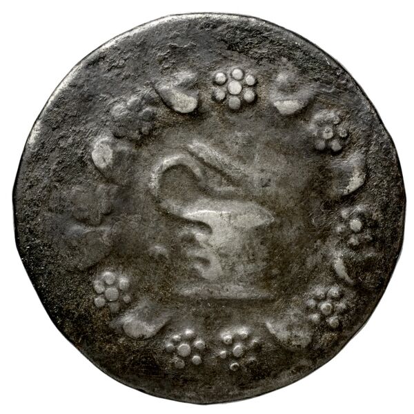 Ap. Claudius Ap. f. Pulcher, governor of Cilicia Laodiceia ad Lycum Metcalf 2017 XII, аверс, bnf-iris