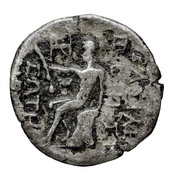 Theonneses I of Characene Charax Spasinou BMC Characene pl. 54, 4, реверс, bnf-iris