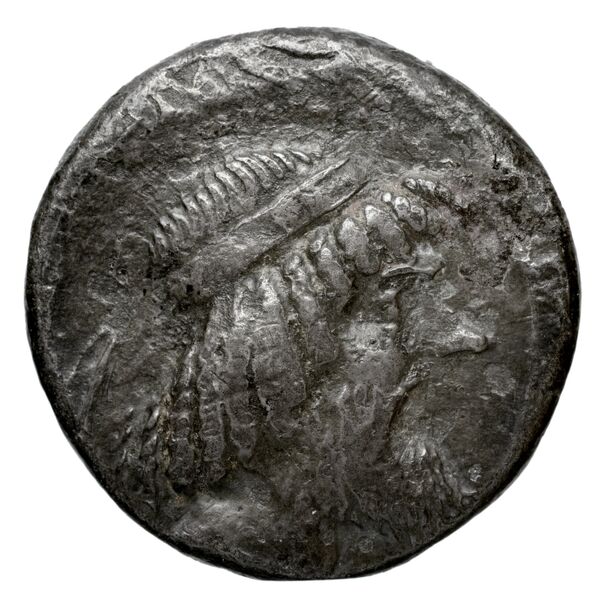 Theonneses I of Characene Charax Spasinou BMC Characene pl. 54, 4, аверс, bnf-iris