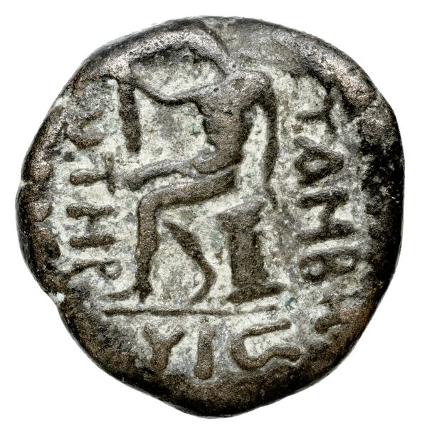 Attambelus VI of Characene Charax Spasinou BMC Characene pl. 44, 6, реверс, bnf-iris