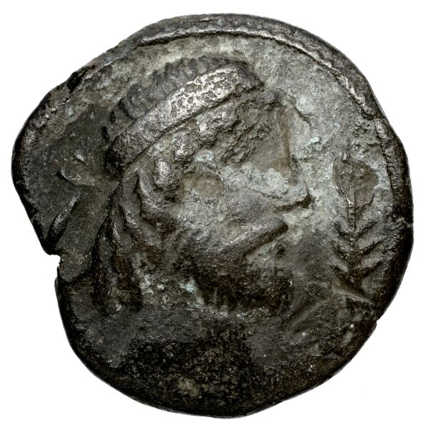 Theonneses IV of Characene Charax Spasinou BMC Characene pl. 44, 7-8, аверс, bnf-iris