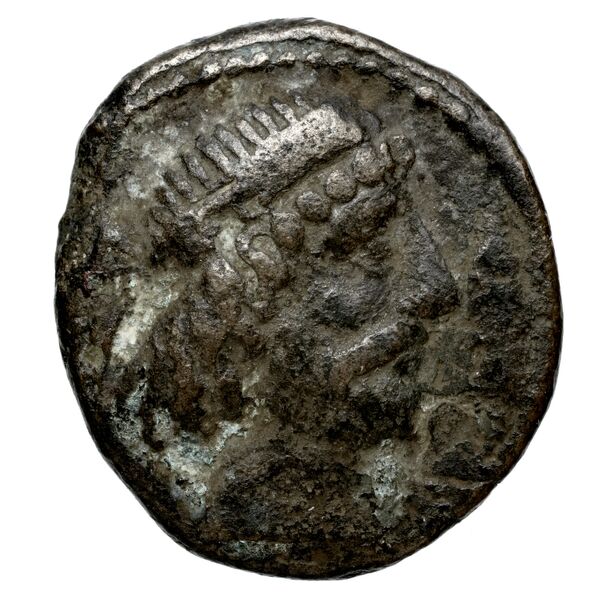 Theonneses IV of Characene Charax Spasinou BMC Characene pl. 44, 7-8, аверс, bnf-iris