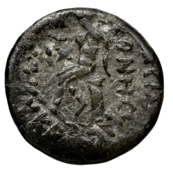 Theonneses IV of Characene Charax Spasinou BMC Characene pl. 44, 7-8, реверс, bnf-iris