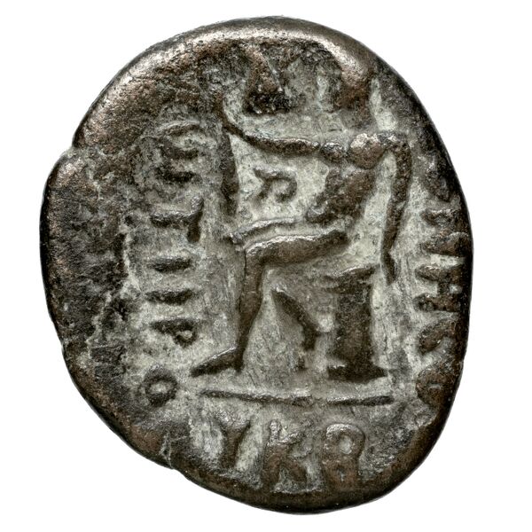 Theonneses IV of Characene Charax Spasinou BMC Characene pl. 44, 7-8, реверс, bnf-iris