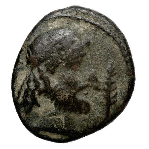 Theonneses IV of Characene Charax Spasinou BMC Characene pl. 44, 7-8, аверс, bnf-iris