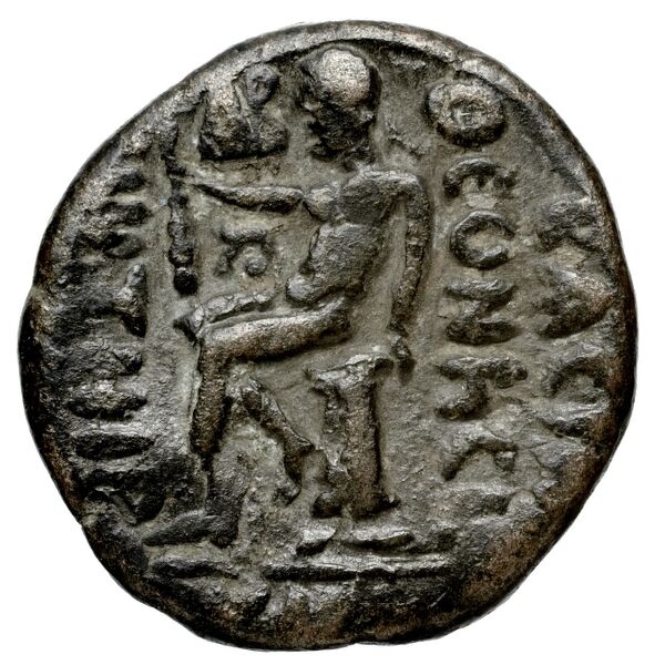 Theonneses IV of Characene Charax Spasinou BMC Characene pl. 44, 7-8, реверс, bnf-iris