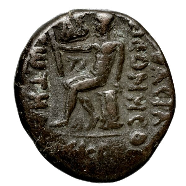 Theonneses IV of Characene Charax Spasinou BMC Characene pl. 44, 7-8, реверс, bnf-iris
