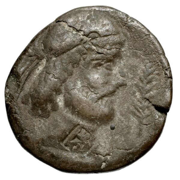 Theonneses IV of Characene Charax Spasinou BMC Characene pl. 44, 7-8, аверс, bnf-iris