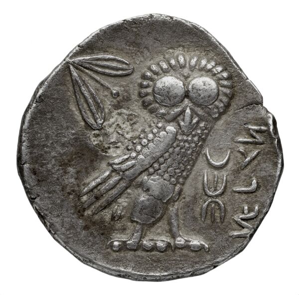 Sabaces Egypt van Alfen 2002 V "Sabakes", Athenian imitations, реверс, bnf-iris