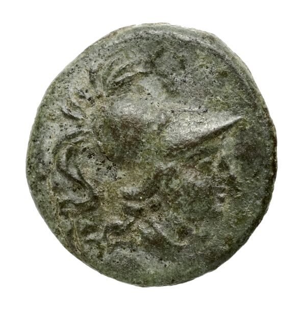 Uxentum Historia Numorum Italy 1104, bnf-iris