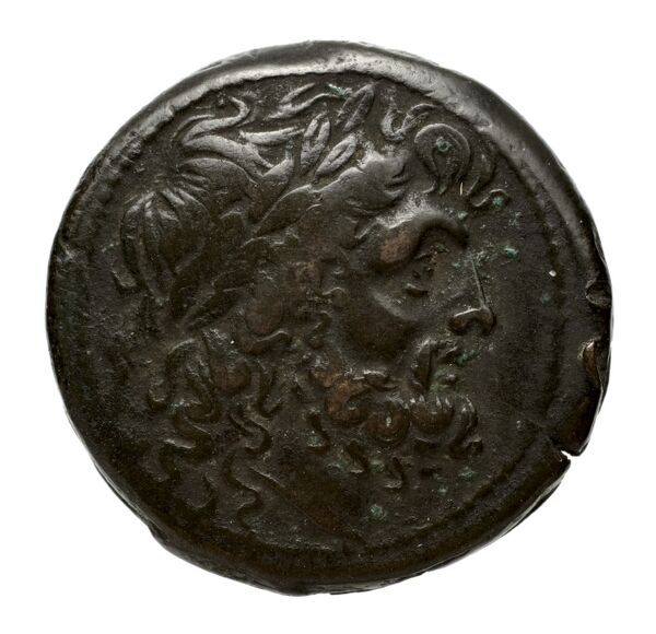 Brettii Bruttium Historia Numorum Italy 1978-1981, obverse, bnf-iris