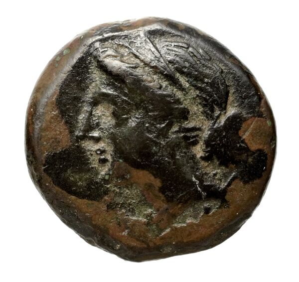Brettii Bruttium Historia Numorum Italy 1989, аверс, bnf-iris