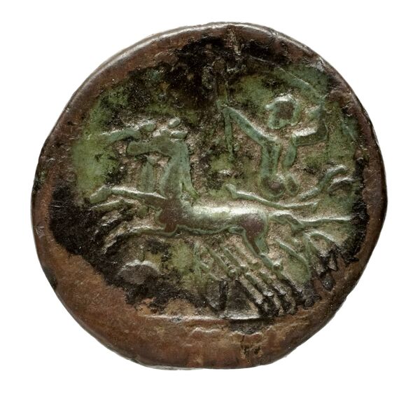 Brettii Bruttium Historia Numorum Italy 1989, реверс, bnf-iris
