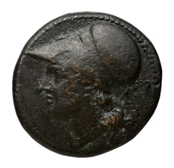 Locri Epizephyrii Historia Numorum Italy 2384-2397, аверс, bnf-iris