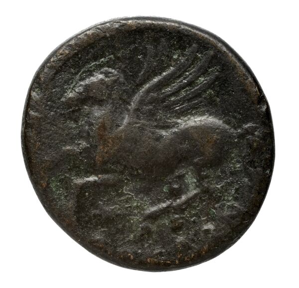 Locri Epizephyrii Historia Numorum Italy 2384-2397, реверс, bnf-iris