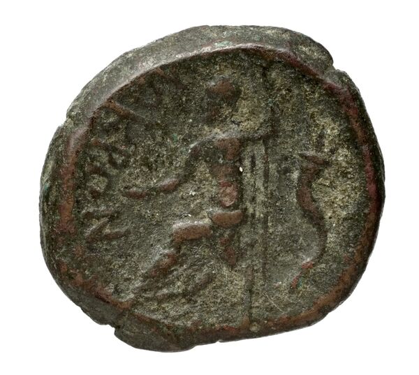 Locri Epizephyrii Historia Numorum Italy 2399, реверс, bnf-iris