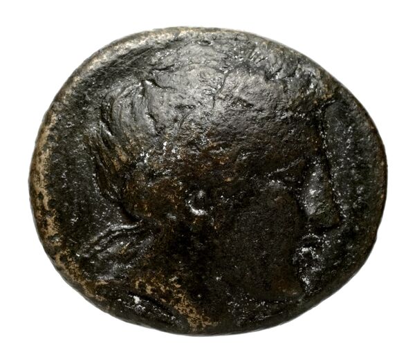 Chalcidian League Olynthus Psoma 2001 denomination A and C, аверс, bnf-iris
