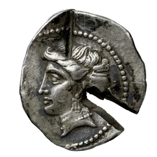 Abd Sasan of Sinope Sinope Waddington 1925 33, obverse, bnf-iris