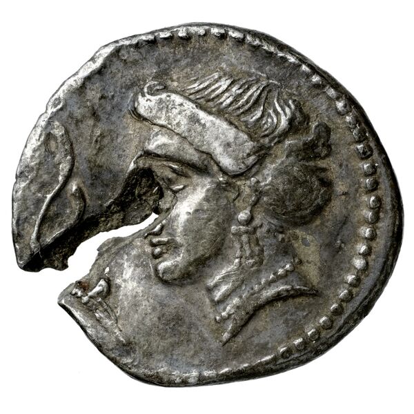 Abd Sasan of Sinope Sinope Waddington 1925 33, obverse, bnf-iris