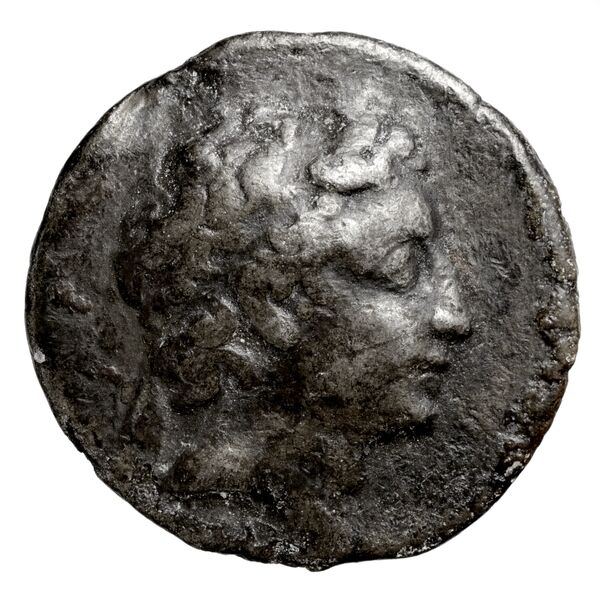 Ariarathes VI Uncertain Cappadocian Royal mint B Mørkholm 1978 B.1-6, аверс, bnf-iris