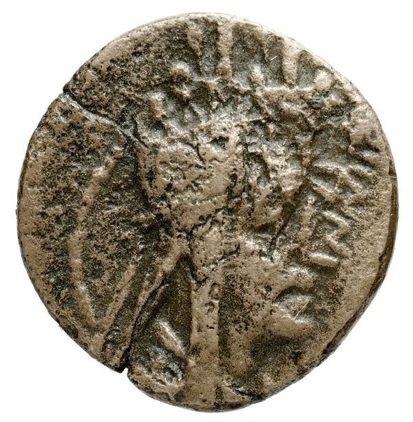 Tigranes II of Armenia Tigranocerta Kovacs 2016 124, аверс, bnf-iris
