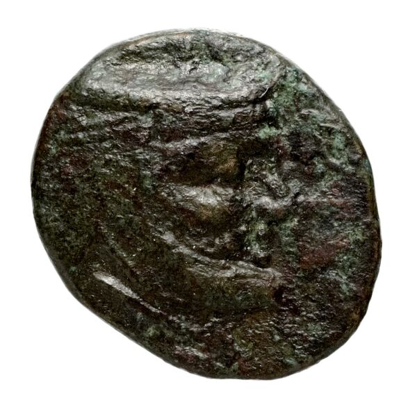 Sabaces Egypt van Alfen 2002 V "Sabakes" fractional coinage type 3, аверс, bnf-iris