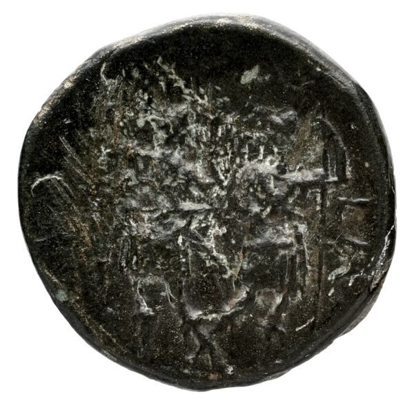 Ptolemy of Chalcis Chalcis sub Libano Herman 2006 1, реверс, bnf-iris