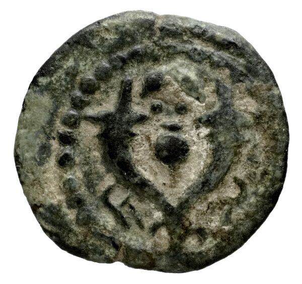Alexander Jannaeus Jerusalem Hendin 2010 1144-1146, реверс, bnf-iris