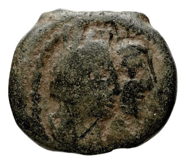 Aretas IV of Nabataea Petra Barkay 2019 186, 188, аверс, bnf-iris