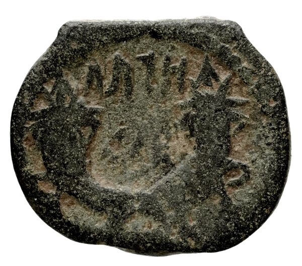 Aretas IV of Nabataea Petra Barkay 2019 186, 188, реверс, bnf-iris