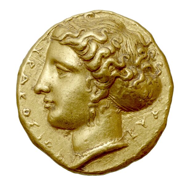Dionysius I of Syracuse Syracuse SNG ANS 319-339, аверс, bnf-iris